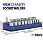 Precision magnetic socket holder set