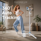 360° Auto-Sensing, Auto-Rotating Selfie Stick with Gesture Control and Crowd Interference Prevention