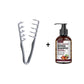 Wide-tooth volumizing comb – Professional styling comb for men and wome