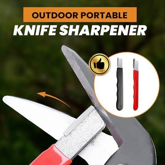 🔪 Outdoor Portable Knife Sharpener | Buy 2 Get 1 Free + Christmas 50% OFF | Compact Tool for Kitchen & Camping Blades | Perfect Gift for Home Chefs & Adventurers 🎄✨