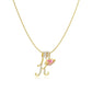 💖 LAST DAY – 57% OFF ✨ 3-layer pendant necklaces with initials A-Z 🎀 | Personalized & elegant