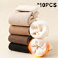 Women's Thickened Warm Solid Color Mid-Calf Socks