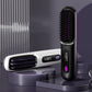 🔥🏆2026 New Year Sale 50% OFF💁‍♀️Wireless Ceramic Heating Hair Straightening Hairbrush