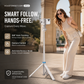 360° Auto-Sensing, Auto-Rotating Selfie Stick with Gesture Control and Crowd Interference Prevention