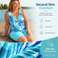 Sporty Two-Piece Bathing Suit – Criss-Cross Neck,  Quick-Dry 🏄‍♀️