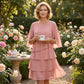✨ Women’s Elegant Layered Ruffle Sleeve Dress – Effortless Style for Every Occasion 💃💖