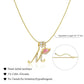 💖 LAST DAY – 57% OFF ✨ 3-layer pendant necklaces with initials A-Z 🎀 | Personalized & elegant