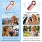 Mini Handheld Fan with LED Display –👍5-Speed Turbo Pocket size Fan.✨USB Rechargeable, High-Speed Cooling for Travel & Makeup. Perfect  Gift.  Portable Refrigeration