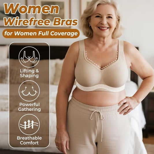 🏆Super Firming Bra | Women Wirefree Seamless Bras 👍No more sagging breasts