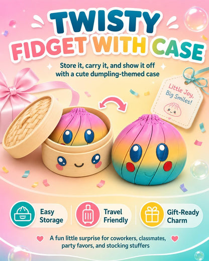 🎁 Hot Sale 50% Off 🦜Dumplings Squishy Rms 3D Printed Dumpling Mystery Box Fidget Toy Mini Blind Surprise Stress Ball Sensory Food Squeeze Novelty Desk Gift Adults Party Favor Classroom Prize Stocking