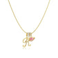 💖 LAST DAY – 57% OFF ✨ 3-layer pendant necklaces with initials A-Z 🎀 | Personalized & elegant