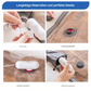 🧳   Pack of 6 Compression Bags for USB Electric Vacuum Cleaner – Space-Saving Storage, Airtight Seal, Reusable & Durable 🌀