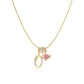 💖 LAST DAY – 57% OFF ✨ 3-layer pendant necklaces with initials A-Z 🎀 | Personalized & elegant