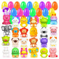 🔥LAST DAY SALE 50% OFF🔥12/24PCS Easter Eggs Prefilled Slow Rising Squishy Toys