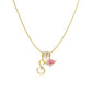 💖 LAST DAY – 57% OFF ✨ 3-layer pendant necklaces with initials A-Z 🎀 | Personalized & elegant