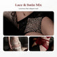 Women's briefs with lace and cut-outs
