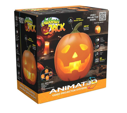 🎁Lowest Price Ever📢⏰Jabberin' Jack Animated Talking & Singing Pumpkin