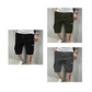 🩳 Men's Casual Cargo Shorts with Drawstring Waist – Multi-Pocket, Lightweight & Breathable