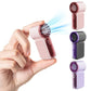 Mini Handheld Fan with LED Display –👍5-Speed Turbo Pocket size Fan.✨USB Rechargeable, High-Speed Cooling for Travel & Makeup. Perfect  Gift.  Portable Refrigeration
