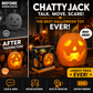 🎁Lowest Price Ever📢⏰Jabberin' Jack Animated Talking & Singing Pumpkin