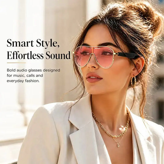 Smart Audio Glasses with Bluetooth 5.4