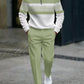 Men's Graphic Print Pullover & Pants Set – Street Style, Comfort Fit & Casual Look 👖