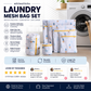 📢📢50% OFF !! ⏰【Set of 5/6 Pieces】Laundry Bags Specially Designed For Washing Machines