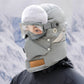 Reflective Safety Strip Warm Trapper Hat