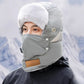 Reflective Safety Strip Warm Trapper Hat