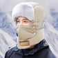 Reflective Safety Strip Warm Trapper Hat