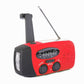📻Multifunctional Portable Solar Emergency Radio – Power Bank, Hand Crank & Weather Alert for Outdoor & Crisis Preparedness