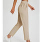 ⏳LIMITED OFFER 50% OFF🌞Women’s Fitted High-Waisted Zip-Pocket Trousers - 👖Lightweight, Breathable, Soft 26"/27" Ankle Pants with Zipper Pockets