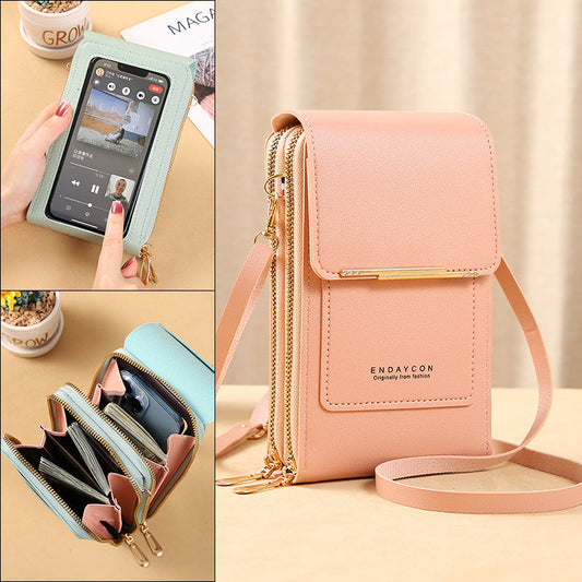 🔥Hot Sale 56% OFF -🎁Women's Touch Screen Mobile Phone Messenger bag🤩