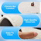 Soft Irregular Flower Pattern Rug