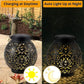 🥳2026 HOT SALE🥳💞50K+ SOLD!🌙🌿 50% OFF! Solar Pendant Lanterns – Intricate floral cut-outs cast beautiful shadows. Metal, IP55 waterproof. Auto on/off, zero electricity. Magical garden glow. 🏡✨