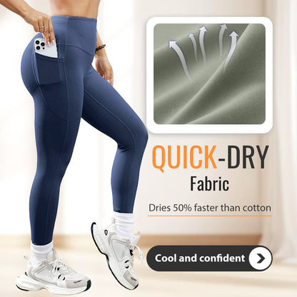 Quick-Dry High-Stretch Yoga Leggings