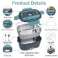 🎁NEW YEAR 2026 HOT SALE - Limited time 50% OFF🔥2-in-1 Portable Dual Voltage Electric 7-Piece Set Lunch Box
