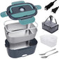🎁NEW YEAR 2026 HOT SALE - Limited time 50% OFF🔥2-in-1 Portable Dual Voltage Electric 7-Piece Set Lunch Box