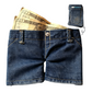 🔥Stylish Creative Mini Jeans-Shaped Wallet（50% OFF）