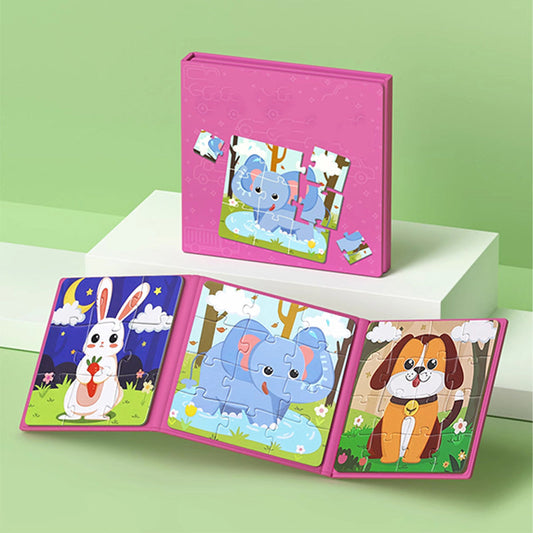 Children's Magnetic Puzzle Book