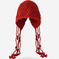 Warm Soft Unique Knitted Tassel Beanie