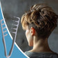 Wide-tooth volumizing comb – Professional styling comb for men and wome