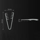Wide-tooth volumizing comb – Professional styling comb for men and wome