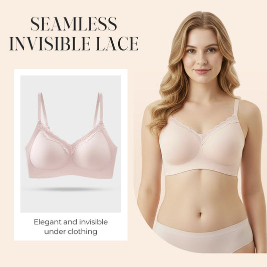Women’s Breathable Wireless Comfort Lift Lace Bra