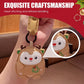 Festive Christmas Keychain Bag Charm