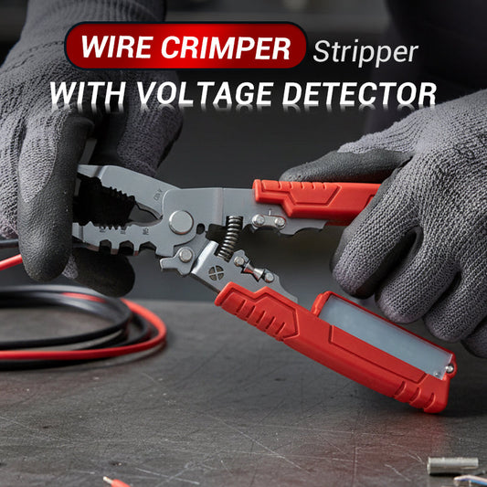 Essential items—you deserve them! Wire Crimper Stripper with Voltage Detector