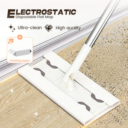 Electrostatic Disposable Flat Mop
