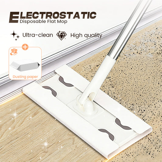 Electrostatic Disposable Flat Mop