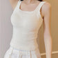 Women’s Cozy Soft Fuzzy Knit Tank Top