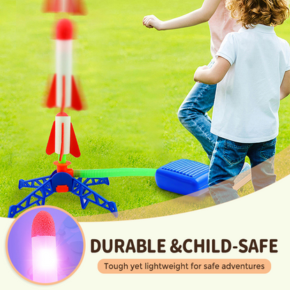 🚀 50% OFF NOW! 🎯 LED Rocket Launcher Toy – Soft Foam Rockets, Exciting Lights & Outdoor Fun for Kids 🌟🧒